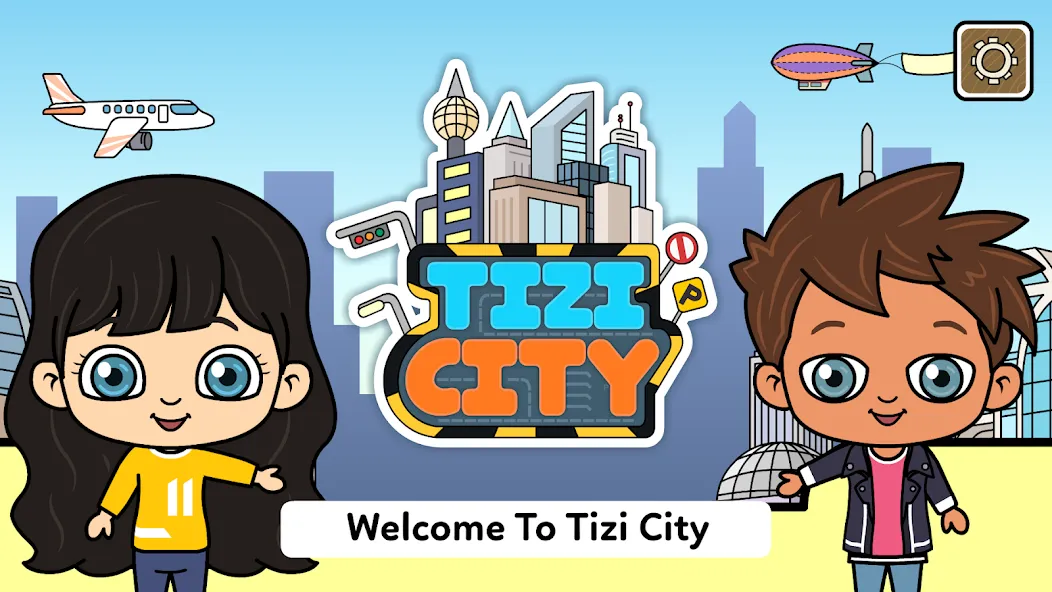 My Tizi City - Town Life Games [MOD: открыты все локации и предметы] на Андроид — скриншот 1
