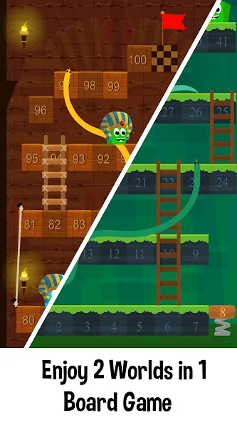 Snake and Ladder Games [MOD: без рекламы и всё разблокировано] — Скачать бесплатно (APK) — скриншот 2