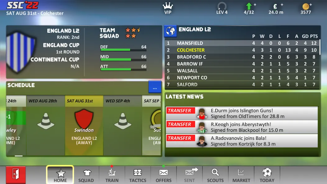Super Soccer Champs '22 (Ads] [MOD: без рекламы и открыты все режимы] (Бесплатно / APK) — скриншот 3