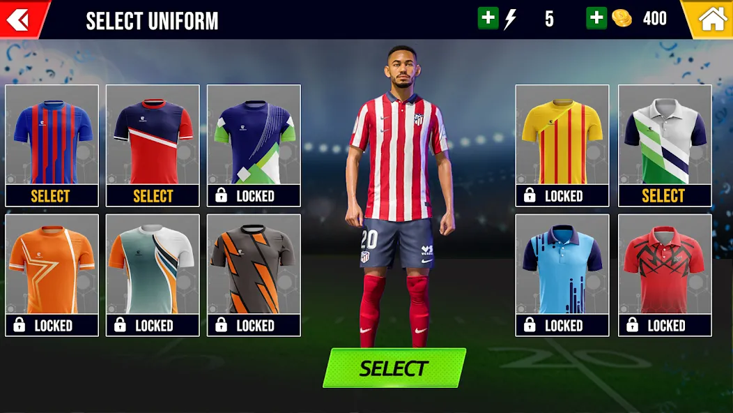 World Soccer Match 2023 [MOD: безлимитные монеты и энергия] на Андроид — скриншот 1
