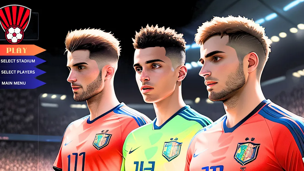 World Soccer Match 2023 [MOD: безлимитные монеты и энергия] на Андроид — скриншот 3
