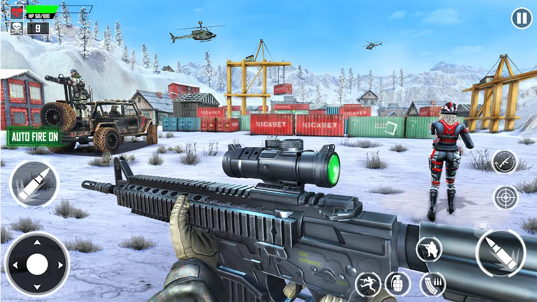 Взломанная First Person Shooter Mode [MOD: режим шутера от первого лица] на Андроид — скриншот 2