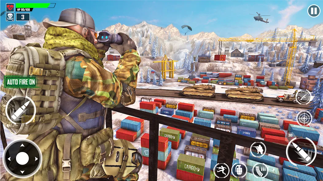 Взломанная First Person Shooter Mode [MOD: режим шутера от первого лица] на Андроид — скриншот 3