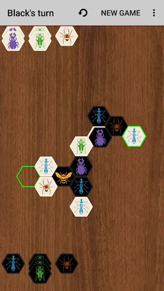 Скачать Hive with AI (board game] [MOD: умный искусственный интеллект без ограничений] — скриншот 4