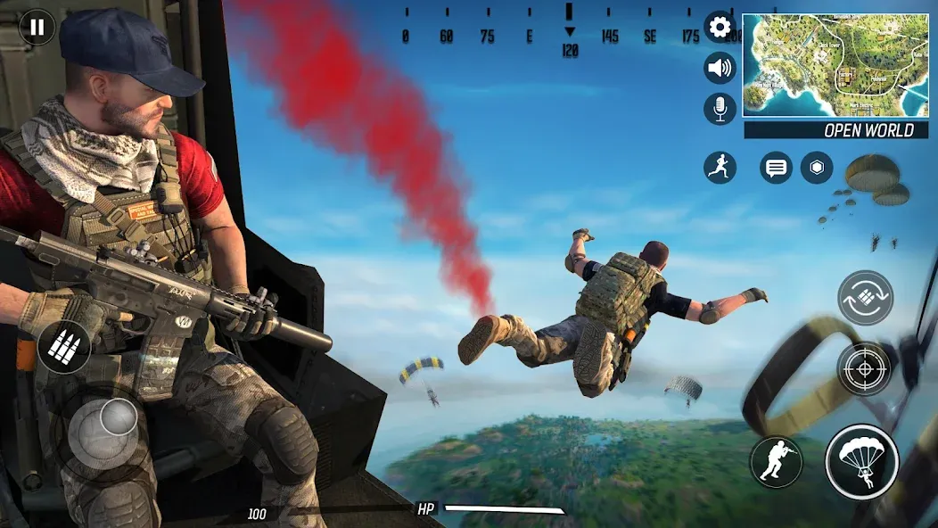 Скачать Gun Game: Hero FPS Shooter [MOD: безлимитные патроны и мощное оружие] на телефон — скриншот 1