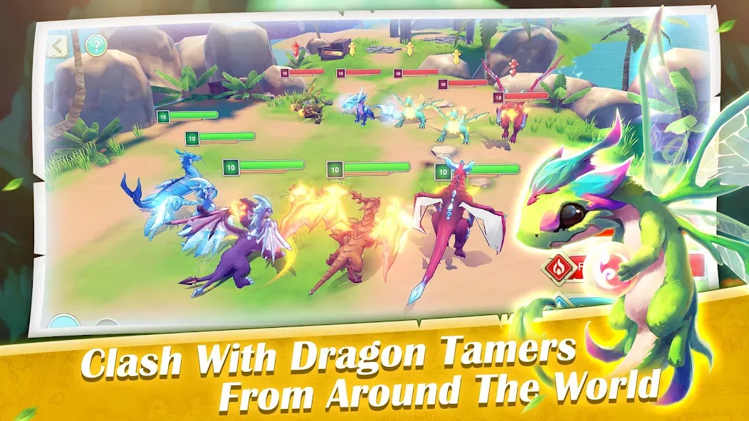 Dragon Tamer [MOD: бесконечные ресурсы и сильные драконы] последняя версия — скриншот 2