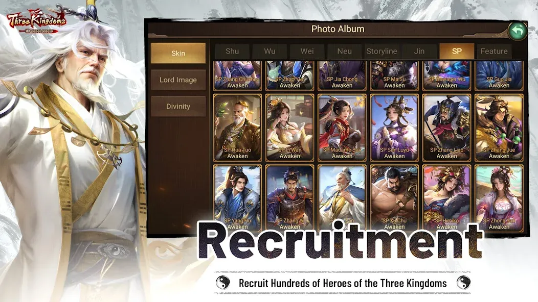 Скачать взлом Three Kingdoms: Overlord [MOD: безлимитные ресурсы и усиленные герои] — скриншот 5