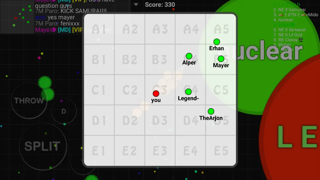 Скачать Blob.io - Multiplayer io games [MOD: много монет и мощный старт] на телефон — скриншот 5
