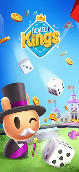 Скачать Board Kings: Board Dice Games [MOD: безлимитные броски и монеты] — скриншот 1