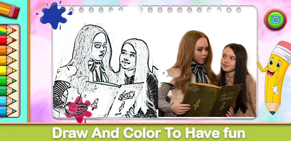 Megan Coloring Game [MOD: все раскраски разблокированы] (Бесплатно / APK) — скриншот 2