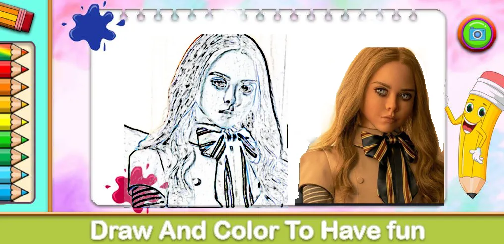 Megan Coloring Game [MOD: все раскраски разблокированы] (Бесплатно / APK) — скриншот 3