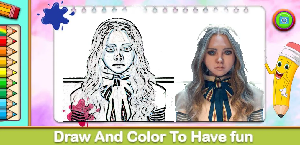 Megan Coloring Game [MOD: все раскраски разблокированы] (Бесплатно / APK) — скриншот 4