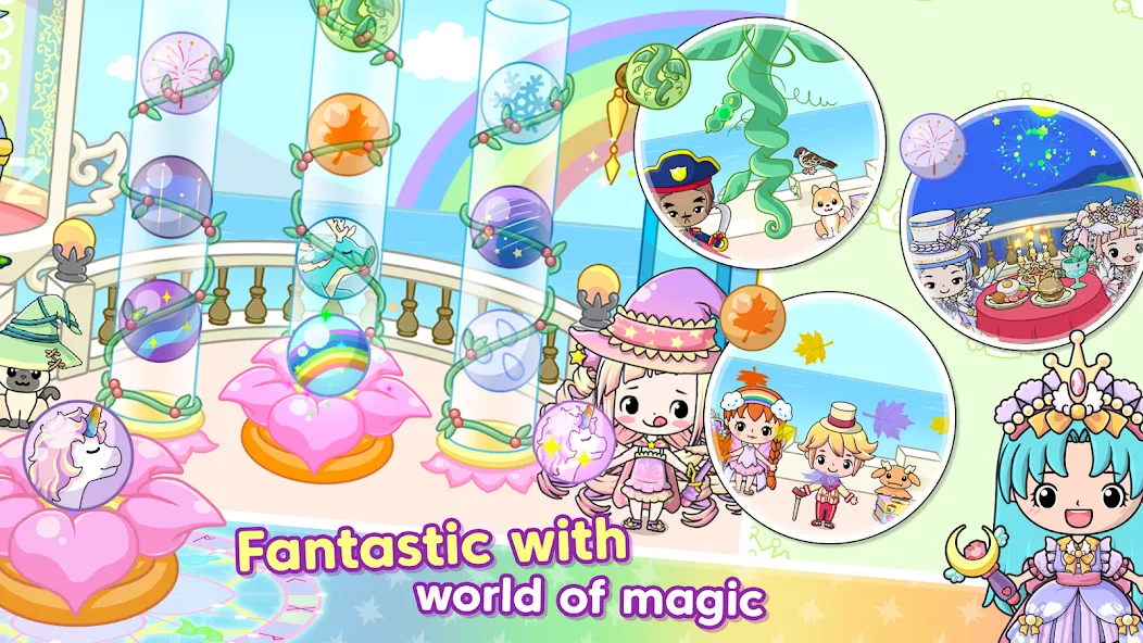 Jibi Land : Princess Castle [MOD: много монет и всё открыто] на Андроид — скриншот 5