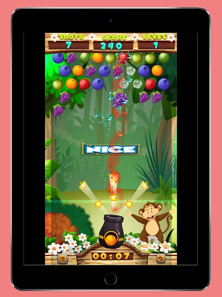 Fruits Shooter Pop [MOD: безлимитные жизни и усилители] — Скачать бесплатно (APK) — скриншот 2