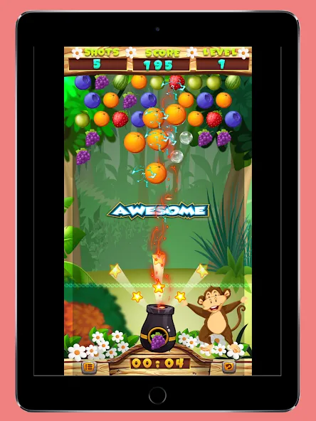Fruits Shooter Pop [MOD: безлимитные жизни и усилители] — Скачать бесплатно (APK) — скриншот 3