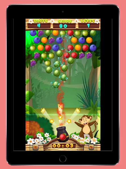 Fruits Shooter Pop [MOD: безлимитные жизни и усилители] — Скачать бесплатно (APK) — скриншот 4