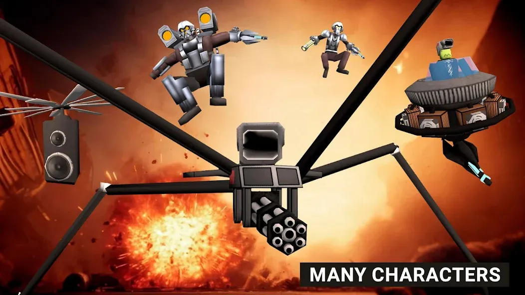 Last Play: Ragdoll Sandbox [MOD: безлимитные предметы и оружие] — Скачать бесплатно (APK) — скриншот 5