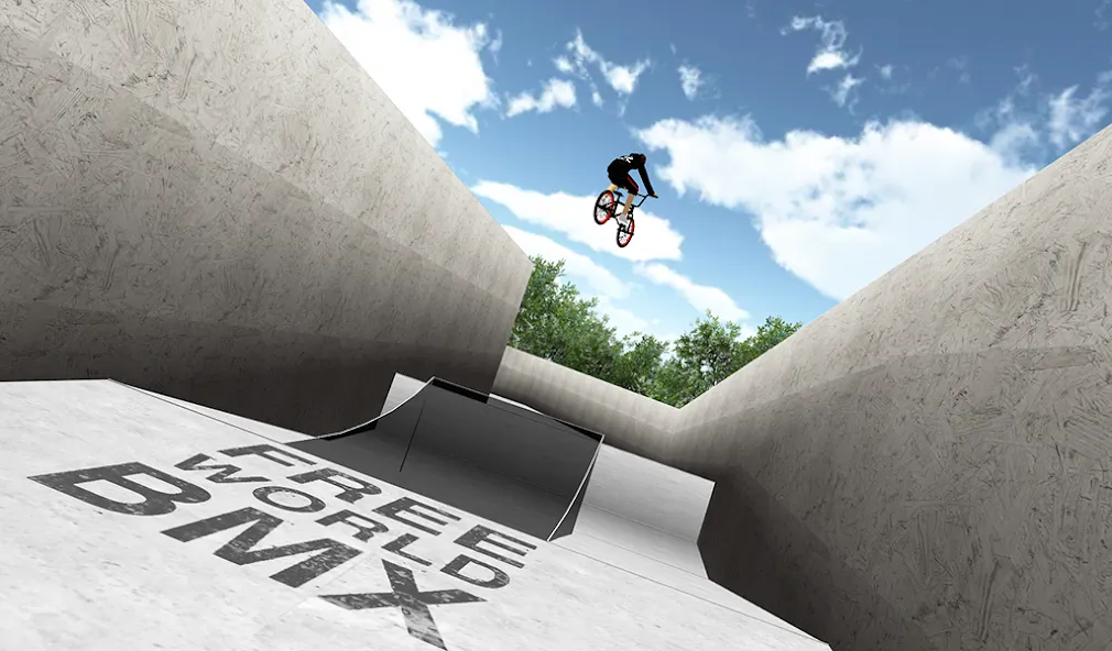 Free World BMX [MOD: безлимитные деньги и все трюки открыты] — Скачать бесплатно (APK) — скриншот 1