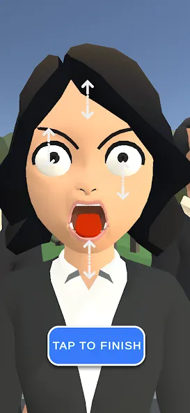 Скачать взлом Make Expression - Face puzzle [MOD: все уровни разблокированы] — скриншот 3