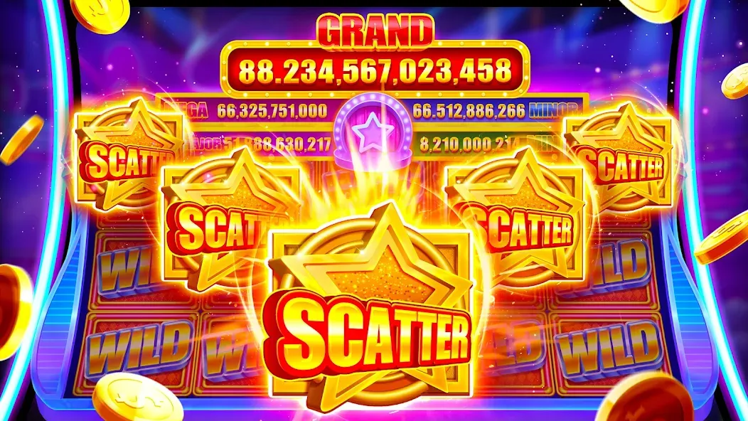 Jackpot Master™ Slots - Casino [MOD: безлимитные монеты и бесплатные вращения] на Андроид — скриншот 5