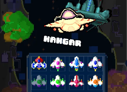 Galaxiga Retro Arcade Action [MOD: безлимитные деньги и усиленное оружие] последняя версия — скриншот 4