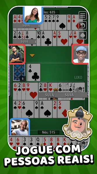Buraco Jogatina: Card Games [MOD: безлимитные монеты и бонусы] последняя версия — скриншот 1