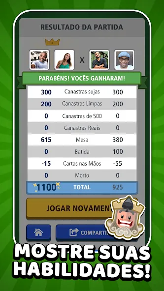 Buraco Jogatina: Card Games [MOD: безлимитные монеты и бонусы] последняя версия — скриншот 4