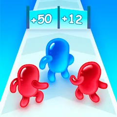 Join Blob Clash 3D: Mob Runner [MOD: безлимитные деньги и все скины] — Скачать бесплатно (APK)