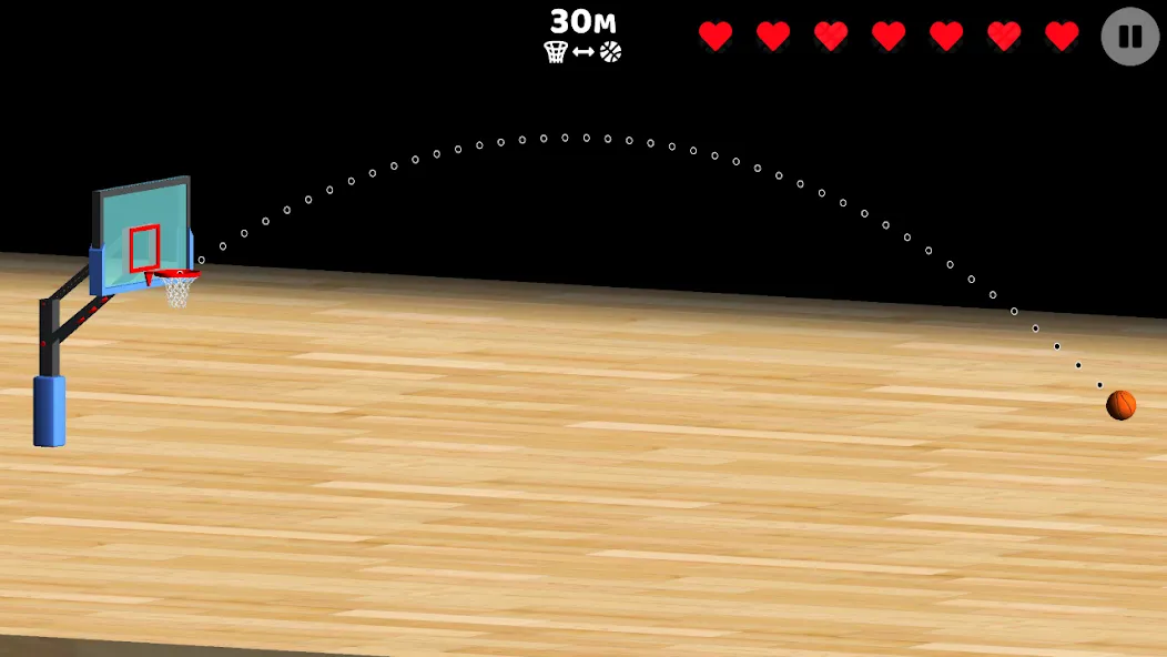Basketball: Shooting Hoops [MOD: точные броски и много монет] на Андроид — скриншот 4