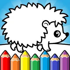 Easy coloring book for kids [MOD: все раскраски разблокированы] — Скачать бесплатно (APK)