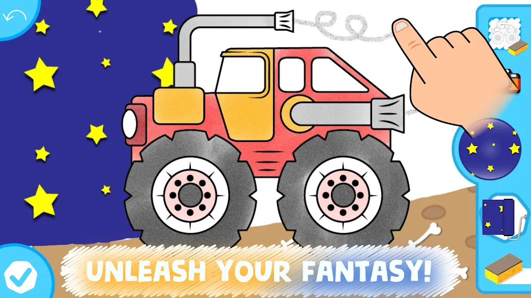 Скачать Easy coloring pages for kids [MOD: разблокированы все раскраски] на телефон — скриншот 3