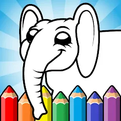 Скачать Easy coloring pages for kids [MOD: разблокированы все раскраски] на телефон
