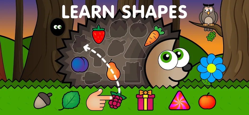Скачать Easy games for kids 2,3,4 year [MOD: разблокированы все детские игры] — скриншот 1
