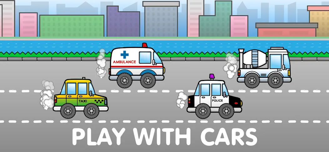 Скачать Easy games for kids 2,3,4 year [MOD: разблокированы все детские игры] — скриншот 3