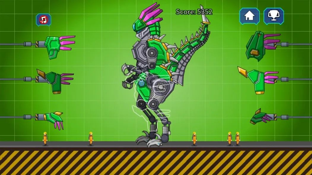 Velociraptor Rex Dino Robot [MOD: много денег и все динозавры открыты] последняя версия — скриншот 3