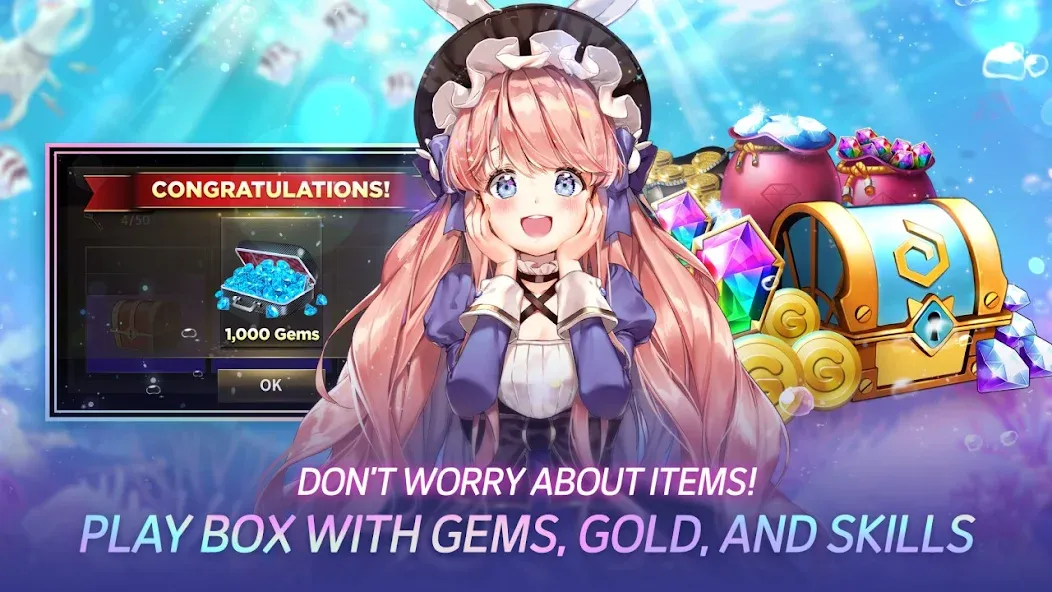 Взломанная Game of Dice: Board&Card&Anime [MOD: безлимитные деньги и все карты] на Андроид — скриншот 5