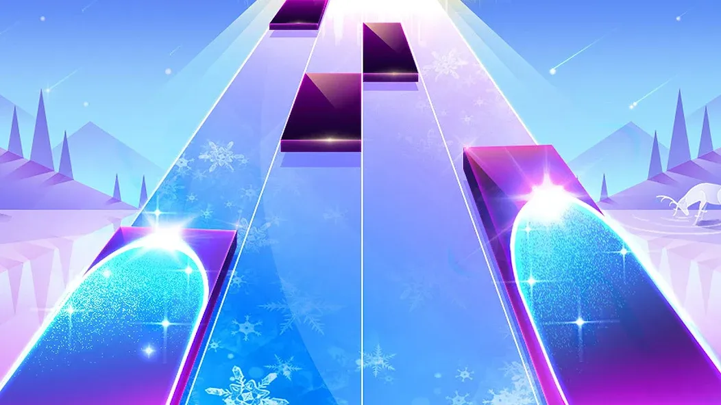 Piano Music Go-EDM Piano Games [MOD: разблокированы все песни и уровни] — Скачать бесплатно (APK) — скриншот 1