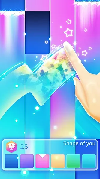 Piano Music Go-EDM Piano Games [MOD: разблокированы все песни и уровни] — Скачать бесплатно (APK) — скриншот 4