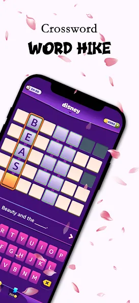Скачать взлом Word Hike -Inventive Crossword [MOD: безлимитные подсказки и монеты] — скриншот 1