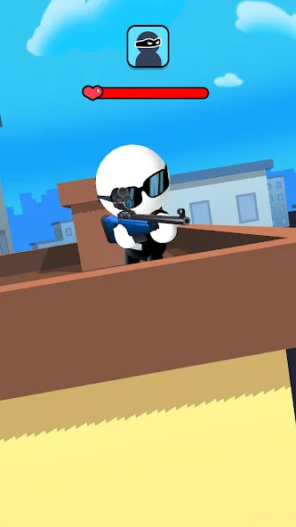 Johnny Trigger - Sniper Game [MOD: безлимитные деньги и оружие] (Бесплатно / APK) — скриншот 1