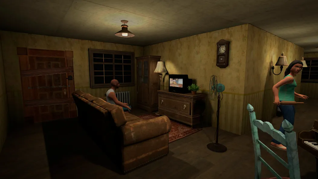 Взломанная Evil Neighbor 2 - Escape [MOD: без рекламы и бесконечные подсказки] на Андроид — скриншот 1