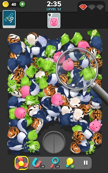 Скачать Find 3D - Match 3D Items [MOD: безлимитные подсказки и пропуски] на телефон — скриншот 1
