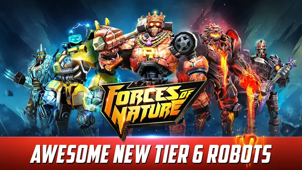 Скачать World Robot Boxing [MOD: безлимитные деньги и роботы] — скриншот 3