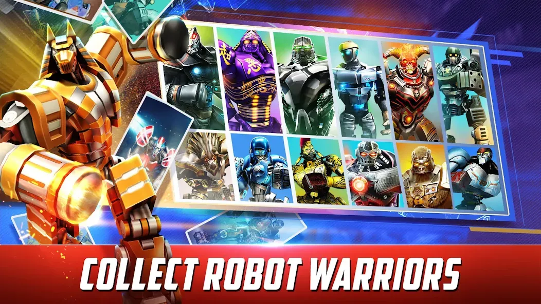 Скачать World Robot Boxing [MOD: безлимитные деньги и роботы] — скриншот 4