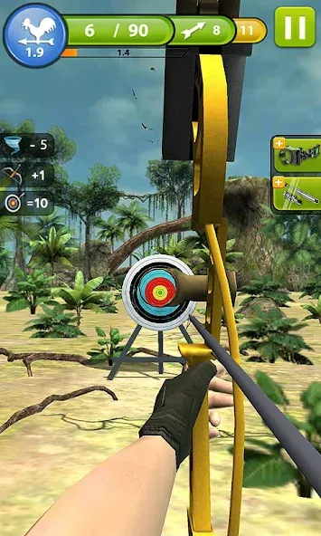 Archery Master 3D [MOD: безлимитные деньги и все уровни открыты] на Андроид — скриншот 1