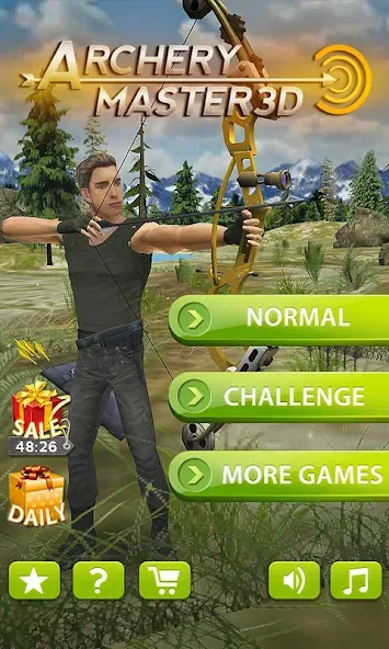 Archery Master 3D [MOD: безлимитные деньги и все уровни открыты] на Андроид — скриншот 3