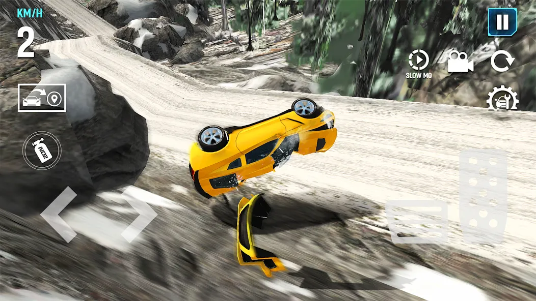 Mega Car Crash Simulator [MOD: много денег и все машины] на Андроид — скриншот 4