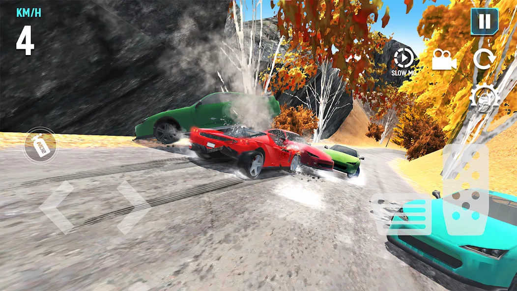 Mega Car Crash Simulator [MOD: много денег и все машины] на Андроид — скриншот 5