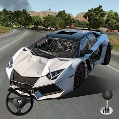 Mega Car Crash Simulator [MOD: много денег и все машины] на Андроид