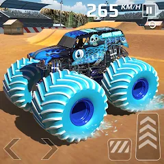 Car Games: Monster Truck Stunt [MOD: безлимитные деньги и топливный запас] последняя версия
